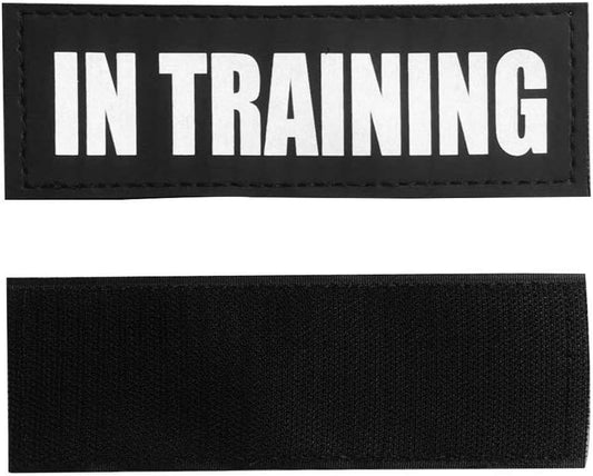 in Training Patches, Reflective and Removable Dog Tags for Service Vest Dog Harness